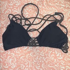 grey damsel bikini top